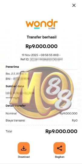 Bukti Pembayaran JP Meo88 4