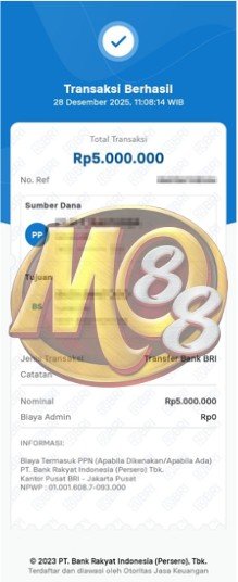 Bukti Pembayaran JP Meo88 18
