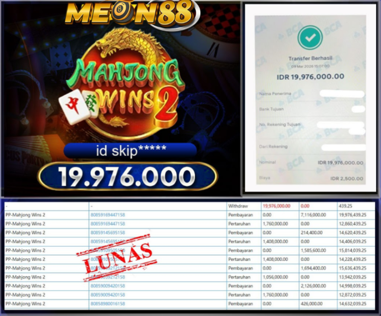 Informasi Pembayaran JP Meon88 27